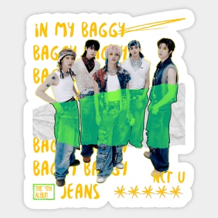 Baggy Jeans NCT U Sticker